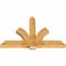 Ekena Millwork Redmond Rough Sawn Timber Gable Bracket, Western Red Cedar, 60"W x 40"H x 4"D x 6"F, 16/12 Pitch GBW060X40X0406RED00RWR - alternate 3